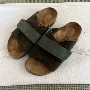 Thyme Birkenstock Kyotos in suede leather (size: 37/6.5 women)